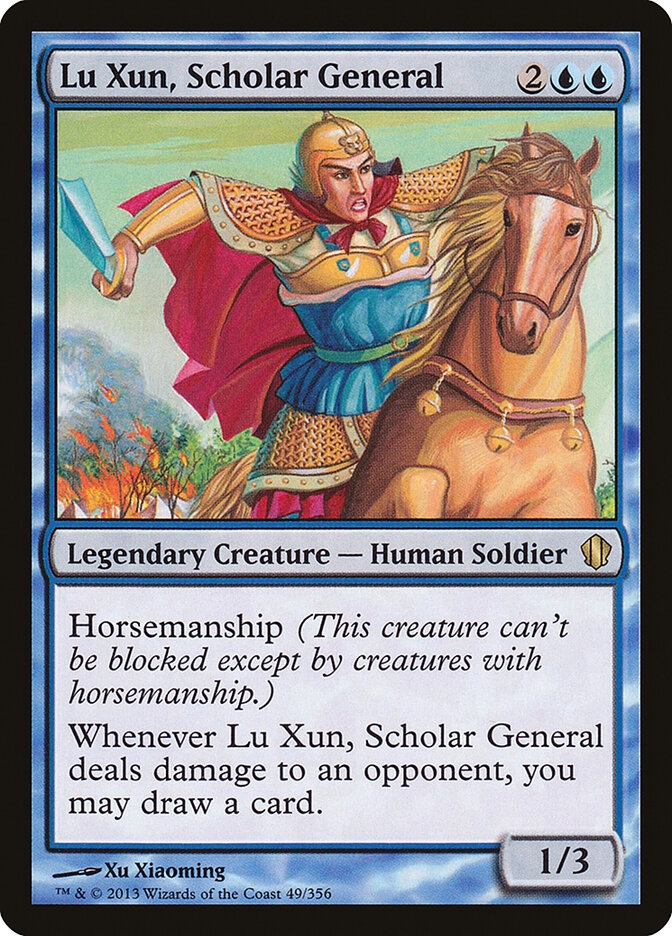 Lu Xun, Scholar General, Commander 2013 · 49/356