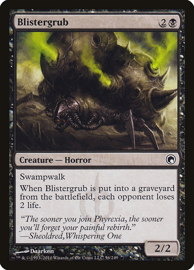 Blistergrub, Scars of Mirrodin · 56/249