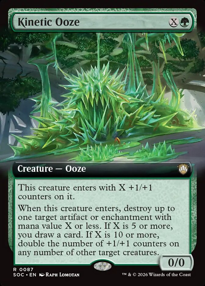 Kinetic Ooze, Secrets of Strixhaven Commander · 0087