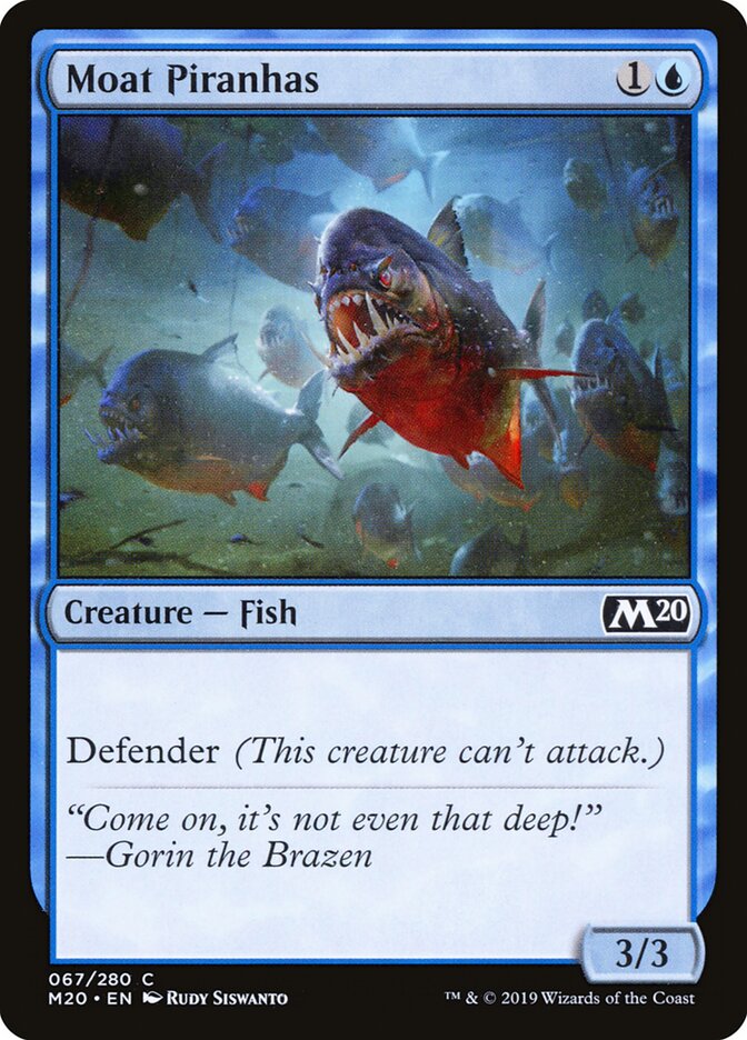 Moat Piranhas, Core Set 2020 · 067/280