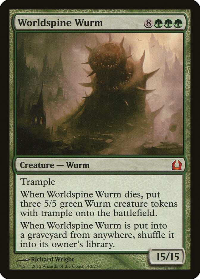 Worldspine Wurm, Return to Ravnica · 140/274