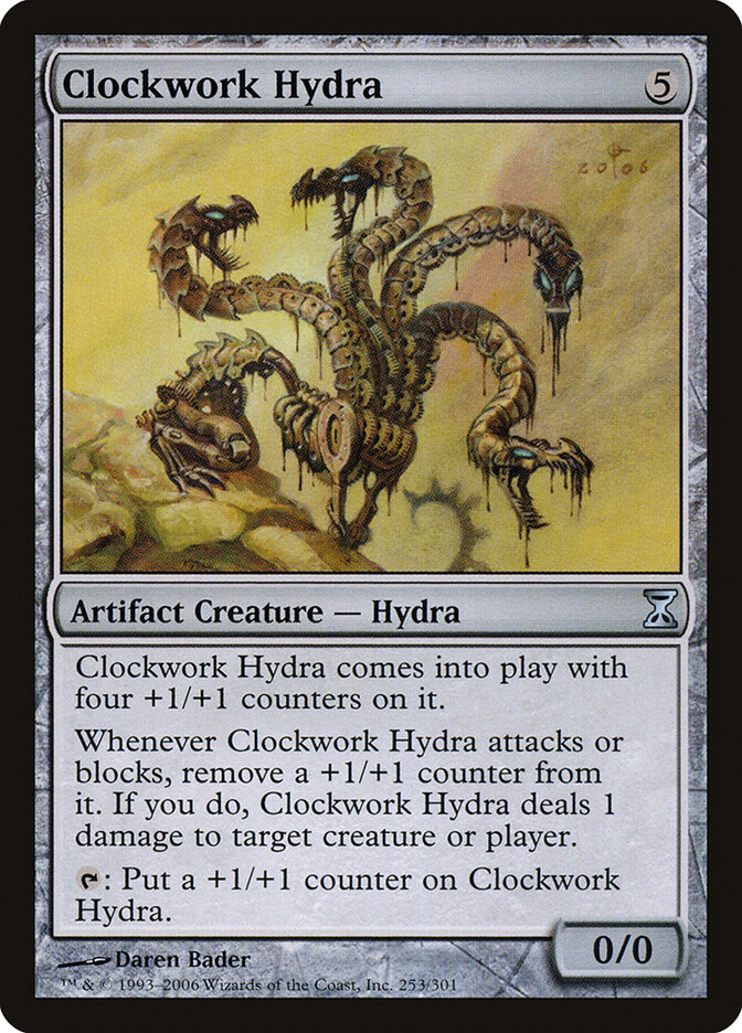 Clockwork Hydra, Time Spiral · 253/301