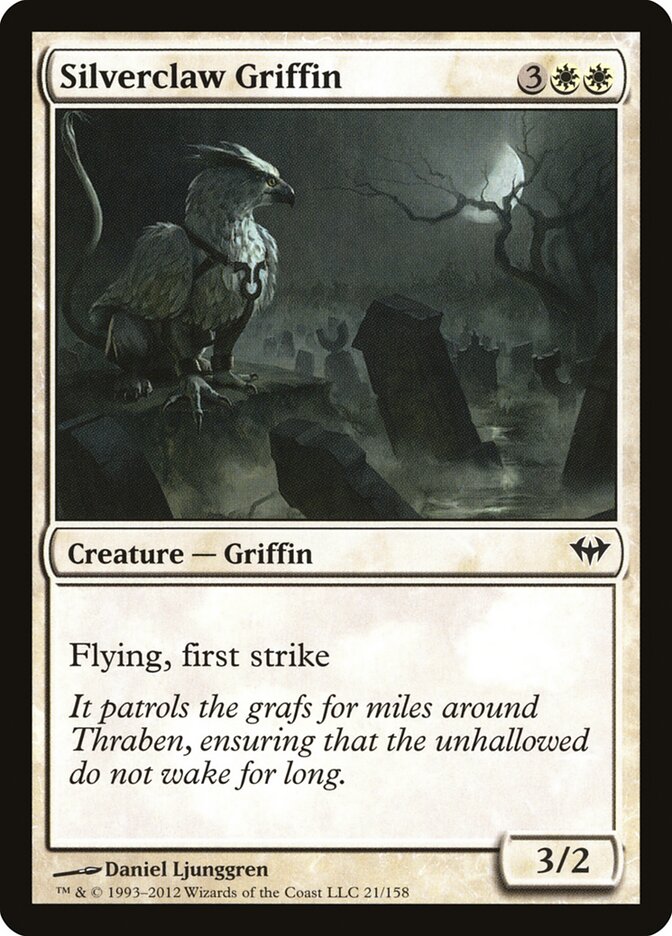 Silverclaw Griffin, Dark Ascension · 21/158