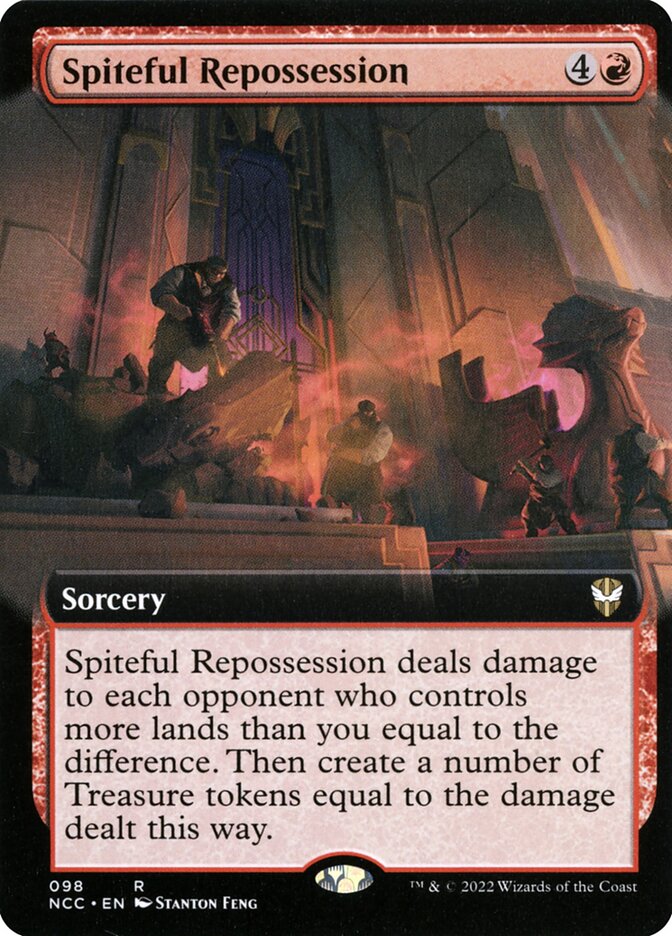 Spiteful Repossession, New Capenna Commander · 098
