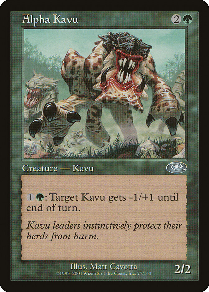 Alpha Kavu, Planeshift · 77/143