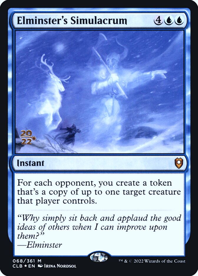 Elminster's Simulacrum, Battle for Baldur's Gate Promos · 068/361
