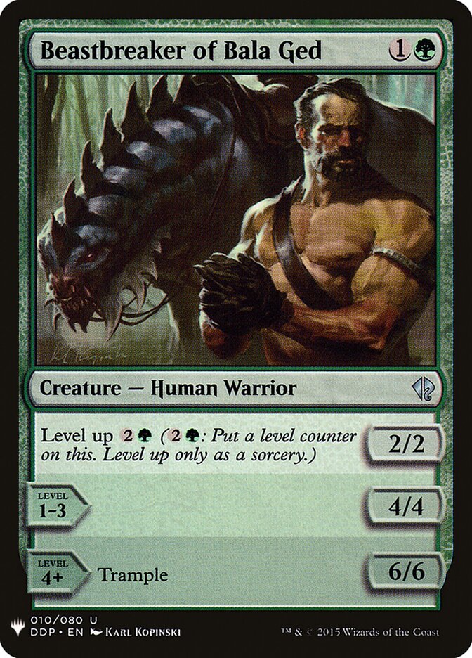 Beastbreaker of Bala Ged, The List · ddp-10