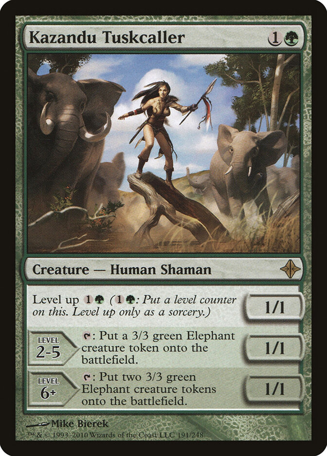 Kazandu Tuskcaller, Rise of the Eldrazi · 191/248