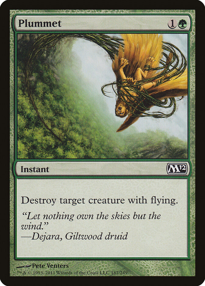 Plummet, Magic 2012 · 187/249