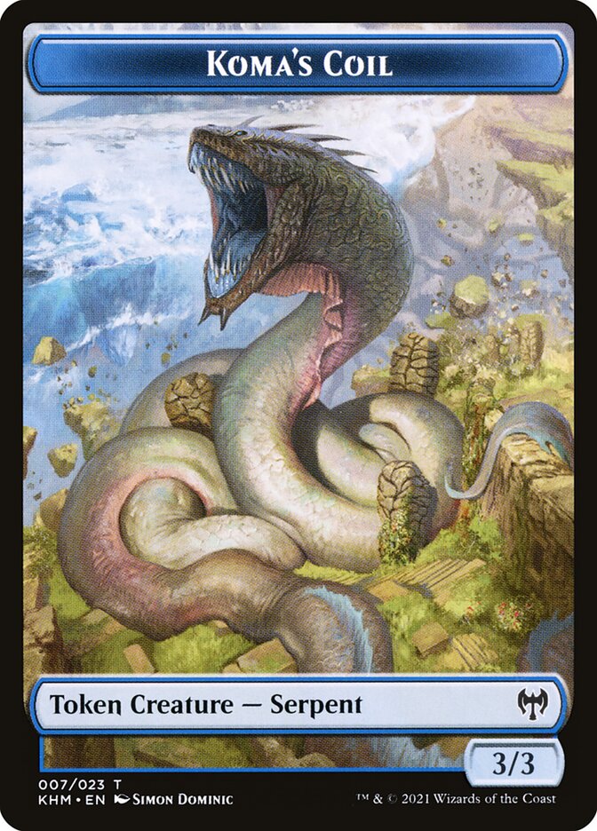 Koma's Coil, Kaldheim Tokens · 007