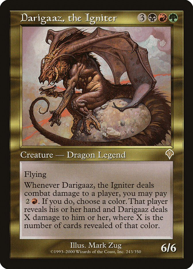 Darigaaz, the Igniter, Invasion · 243/350