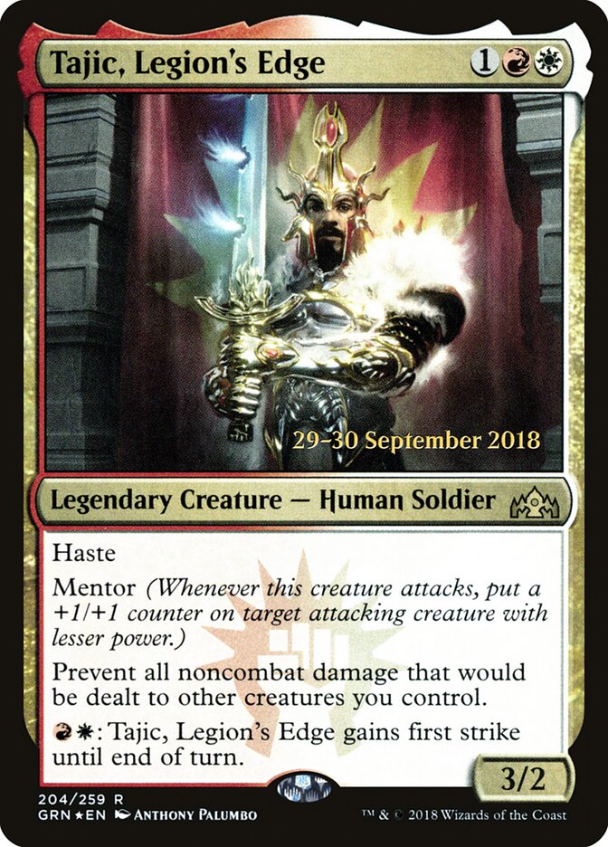 Tajic, Legion's Edge, Guilds of Ravnica Promos · 204/259