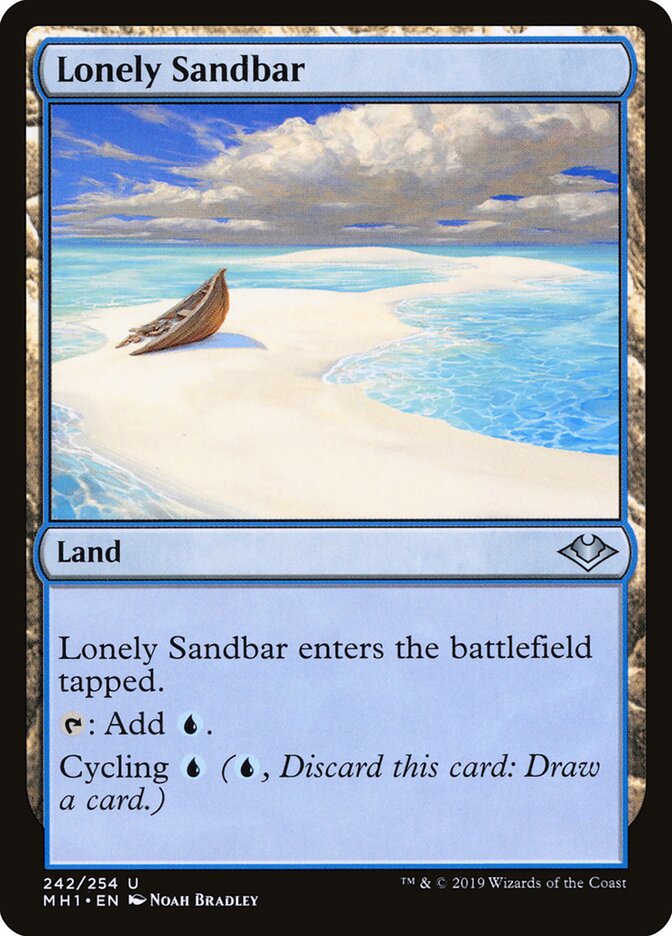 Lonely Sandbar, Modern Horizons · 242/254