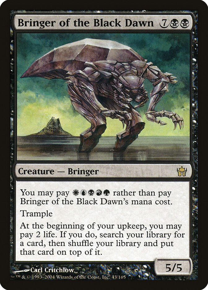 Bringer of the Black Dawn, Fifth Dawn · 43/165