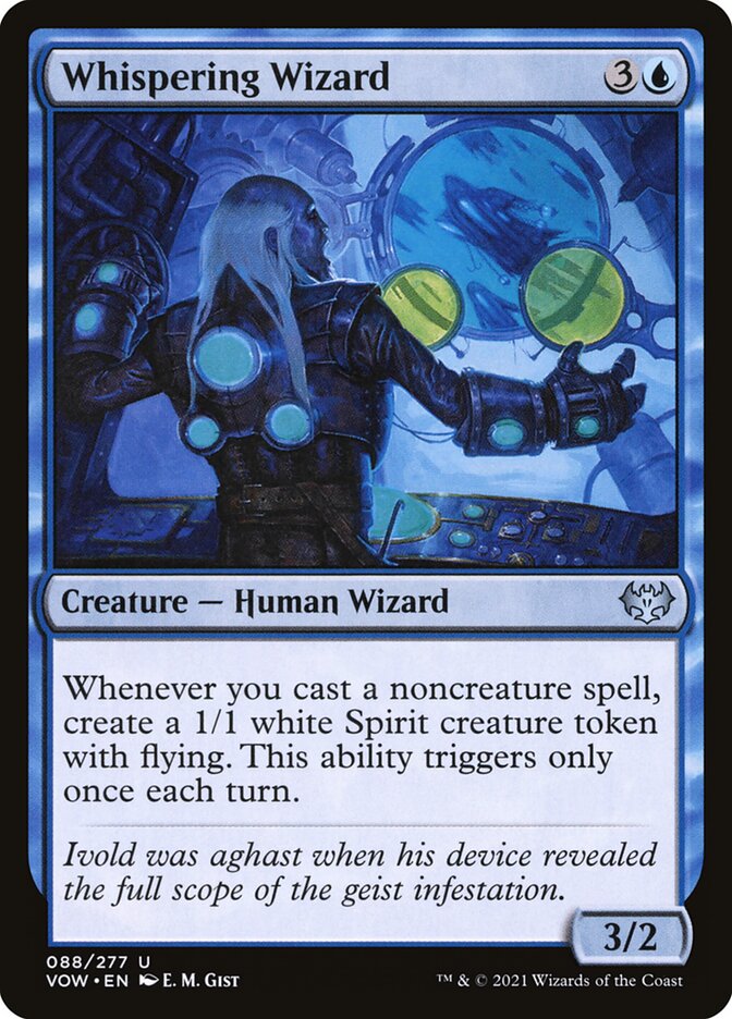 Whispering Wizard, Innistrad: Crimson Vow · 088/277