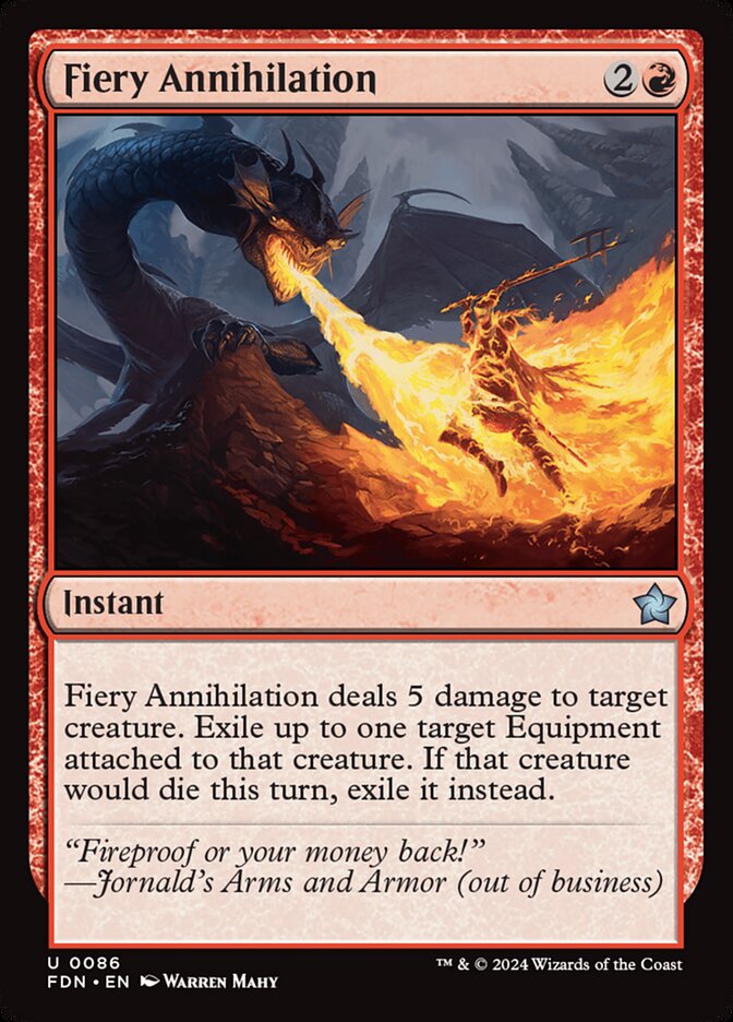 Fiery Annihilation, Foundations · 0086