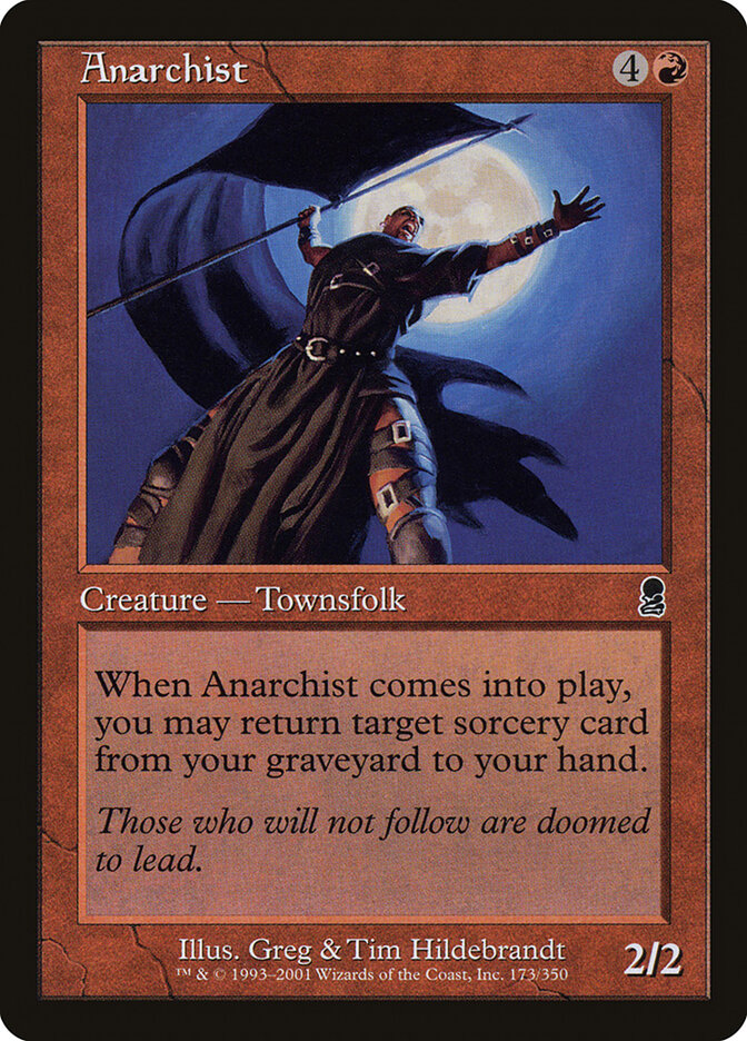 Anarchist, Odyssey · 173/350