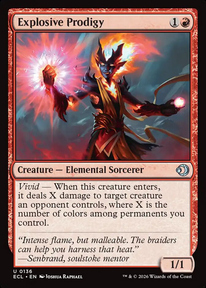 Explosive Prodigy, Lorwyn Eclipsed · 0136