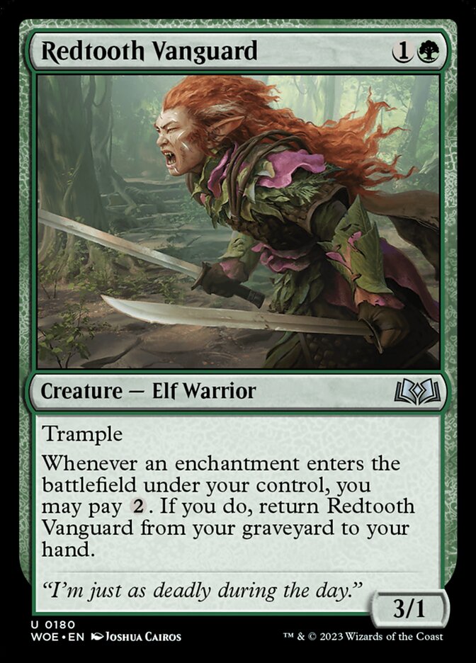 Redtooth Vanguard, Wilds of Eldraine · 0180
