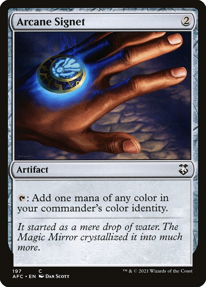 Arcane Signet, Forgotten Realms Commander · 197