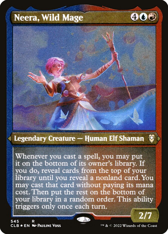 Neera, Wild Mage, Commander Legends: Battle for Baldur's Gate · 545