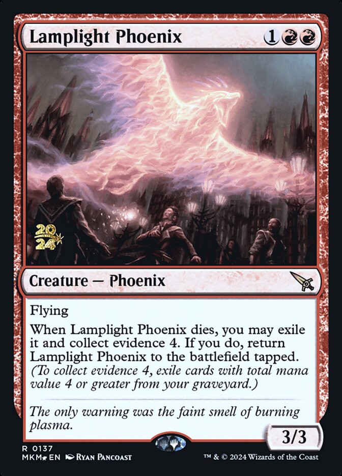 Lamplight Phoenix, Murders at Karlov Manor Promos · 0137