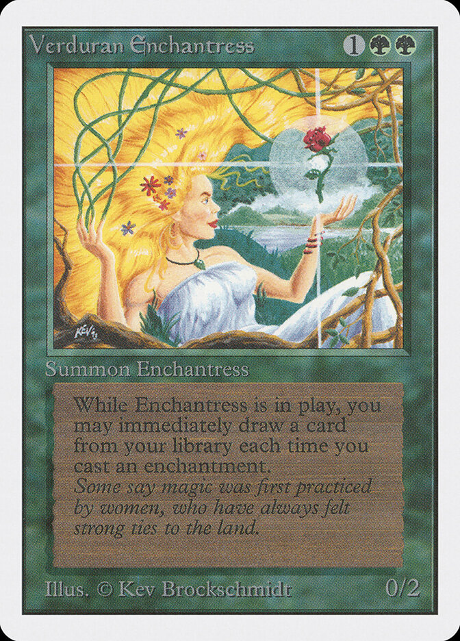 Verduran Enchantress, Unlimited Edition · 223