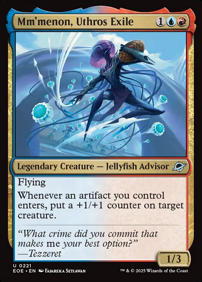 Mm'menon, Uthros Exile, Edge of Eternities · 0221