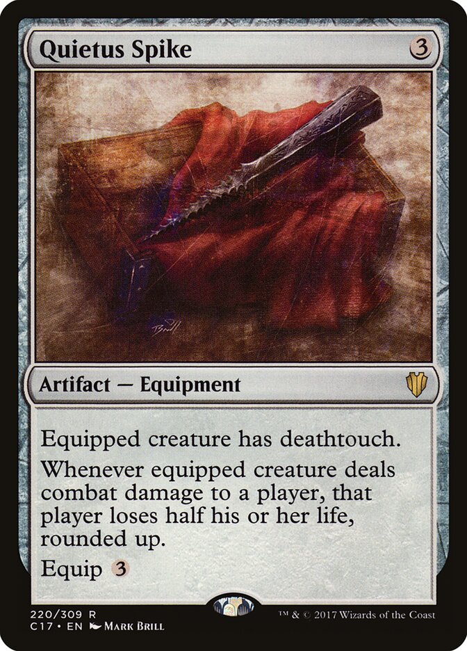 Quietus Spike, Commander 2017 · 220/309