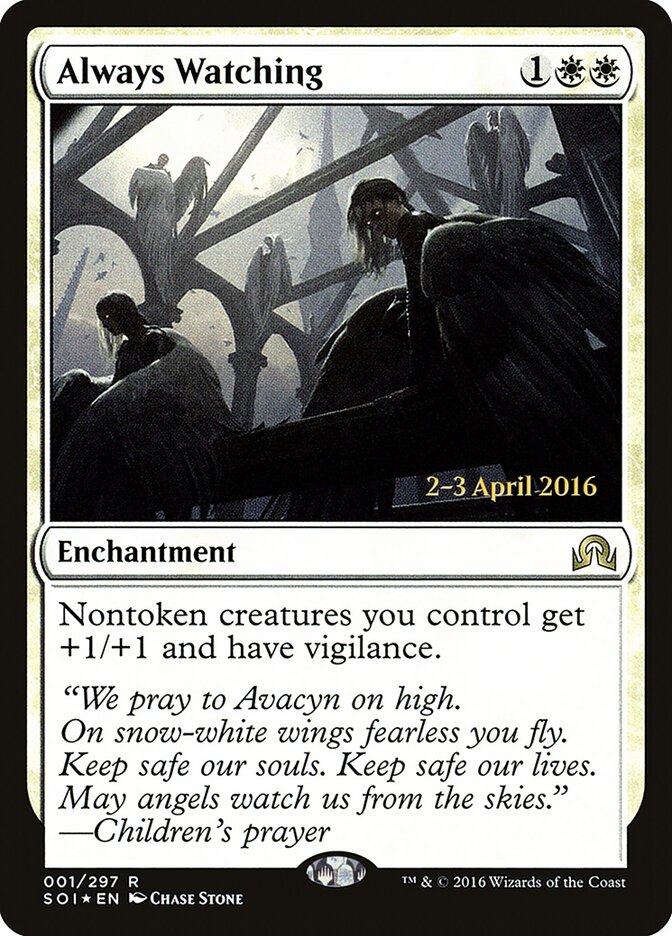 Always Watching, Shadows over Innistrad Promos · 001/297