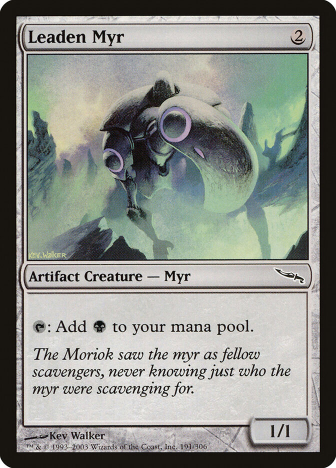 Leaden Myr, Mirrodin · 191/306