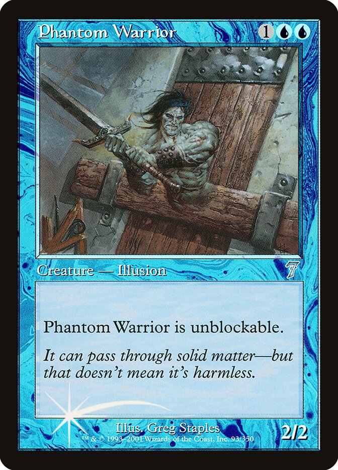 Phantom Warrior, Seventh Edition · 93-star