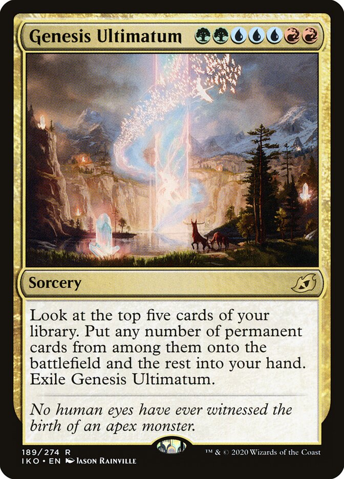 Genesis Ultimatum, Ikoria: Lair of Behemoths · 189/274