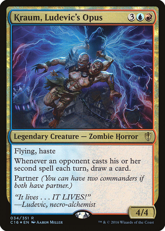 Kraum, Ludevic's Opus, Commander 2016 · 034/351