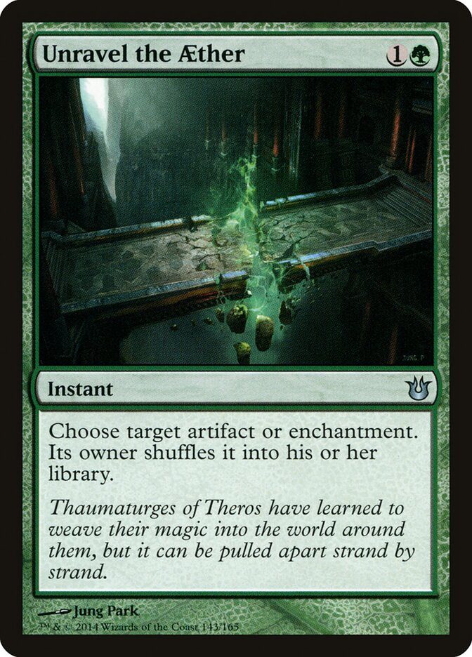 Unravel the Aether, Born of the Gods · 143/165