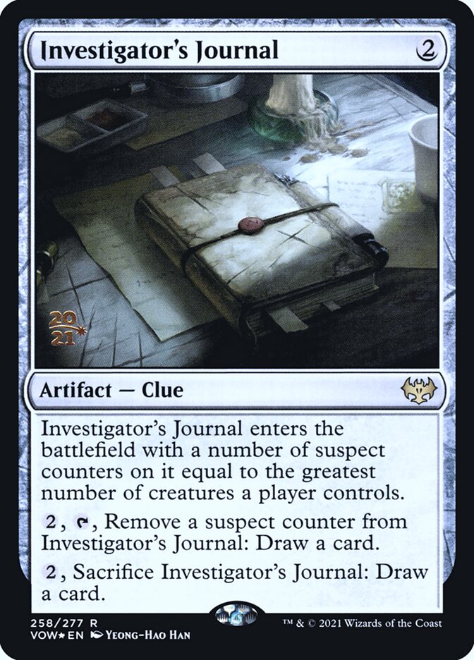 Investigator's Journal, Innistrad: Crimson Vow Promos · 258/277