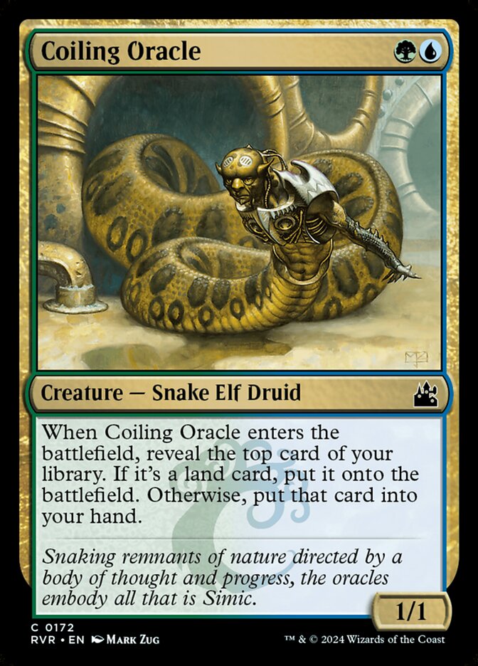 Coiling Oracle, Ravnica Remastered · 0172
