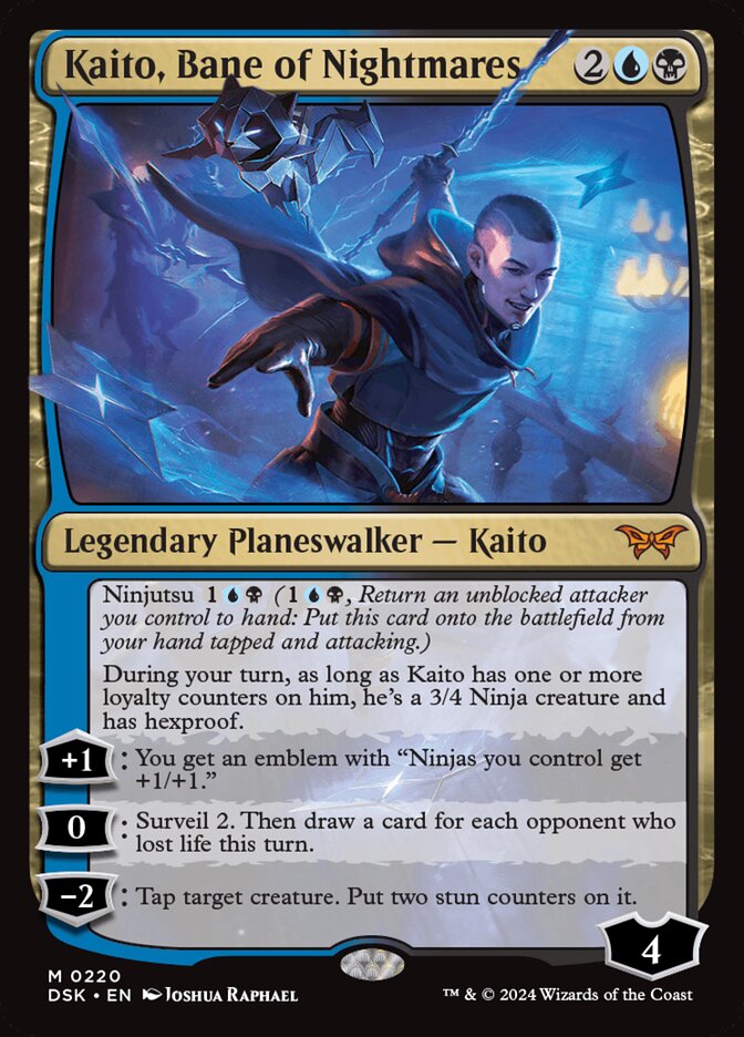 Kaito, Bane of Nightmares, Duskmourn: House of Horror · 0220