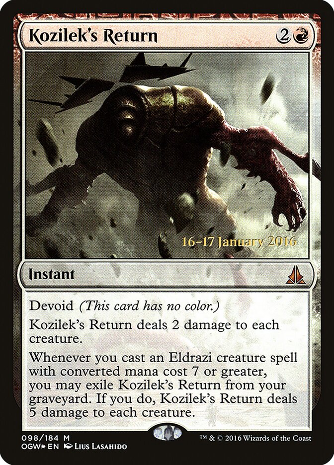 Kozilek's Return, Oath of the Gatewatch Promos · 098/184