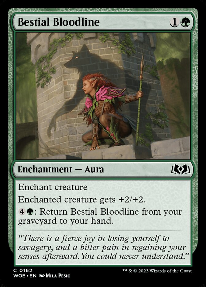 Bestial Bloodline, Wilds of Eldraine · 0162