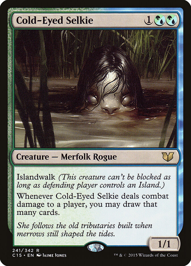 Cold-Eyed Selkie, Commander 2015 · 241/342