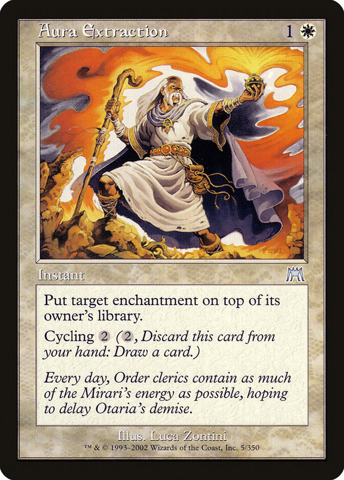 Aura Extraction, Onslaught · 5/350