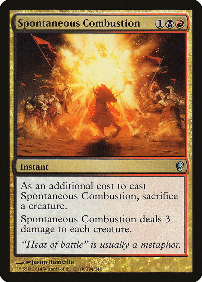 Spontaneous Combustion, Conspiracy · 194/210