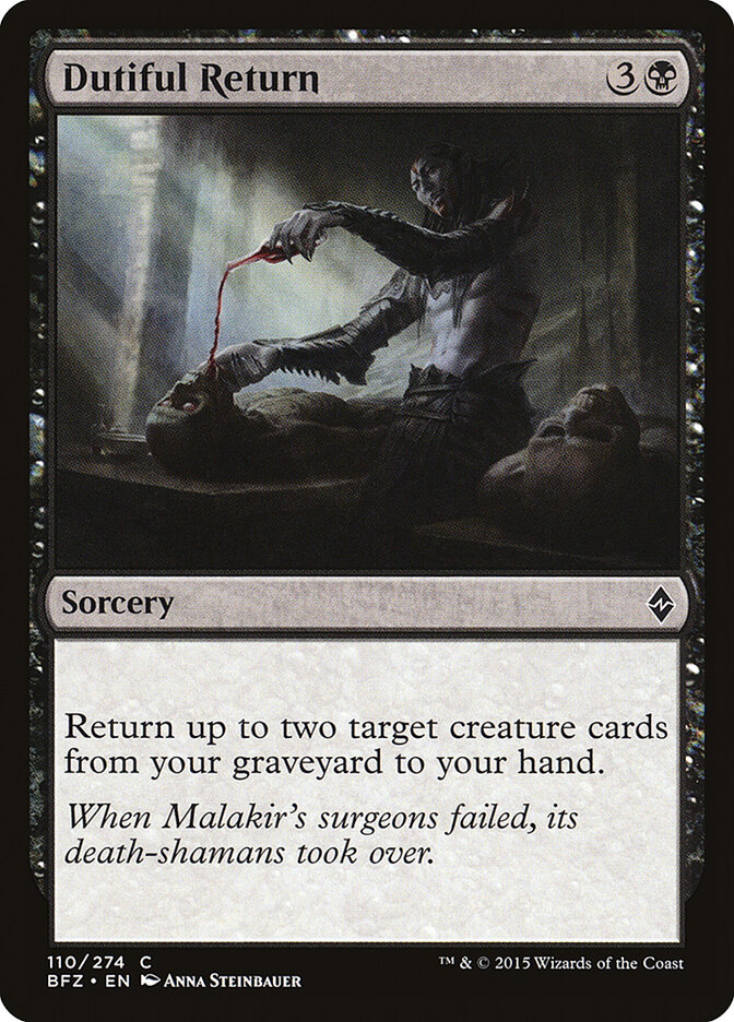 Dutiful Return, Battle for Zendikar · 110/274