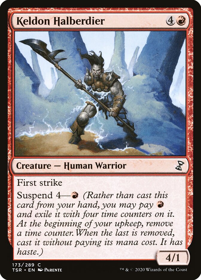 Keldon Halberdier, Time Spiral Remastered · 173/289