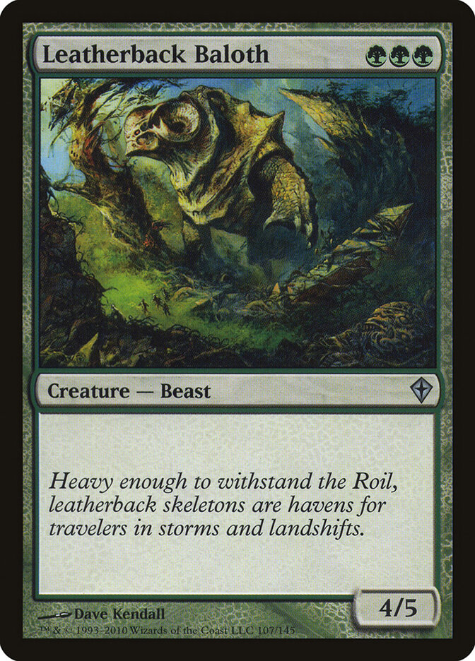 Leatherback Baloth, Worldwake · 107/145