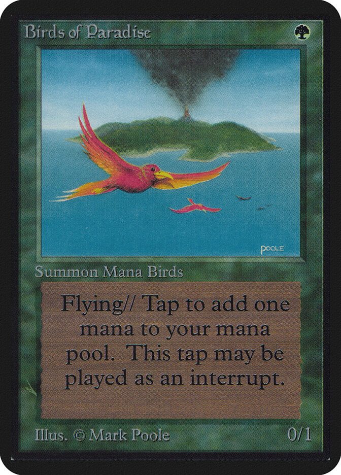 Birds of Paradise, Limited Edition Alpha · 186
