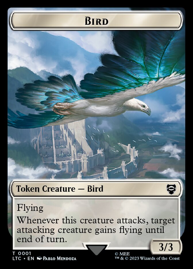 Bird, Tales of Middle-earth Commander Tokens · 0001