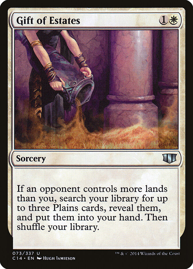 Gift of Estates, Commander 2014 · 073/337