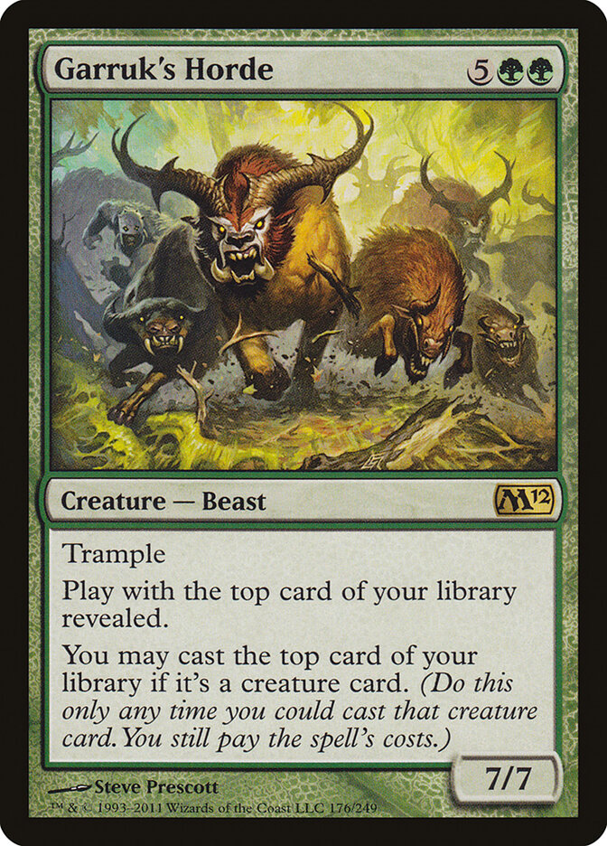 Garruk's Horde, Magic 2012 · 176/249